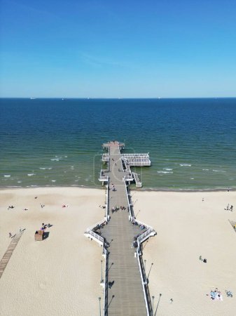 Foto de Vista aérea del mar Báltico en el norte del mar Báltico - Imagen libre de derechos
