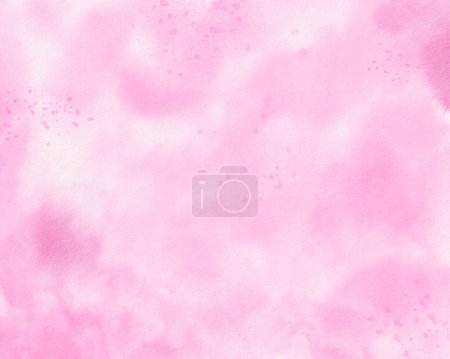 Photo for Watercolor backdrop in a soothing pink hue. background is perfect for adding a touch of romance and charm to your creative projects, from wedding invitations to social media graphics. - Royalty Free Image