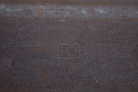Foto de Textura de hierro oxidado para fondo, plato plano para alimentos HQ Macro Close-Up aislado sobre fondo blanco - Imagen libre de derechos