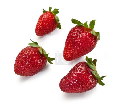 Photo for Strawberry isolated on white background - Royalty Free Image