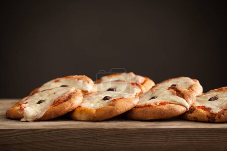 Photo for Typical Sicilian street food, Pizzetta from Sicily - Royalty Free Image