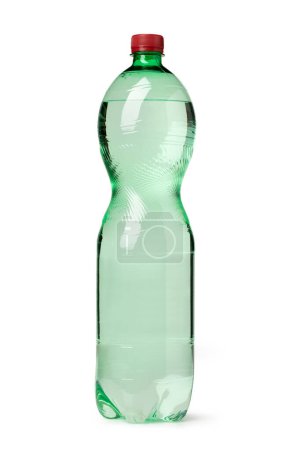 Foto de Botella de agua mineral, sin etiqueta, aislado, sin etiqueta, embalaje gratuito - Imagen libre de derechos