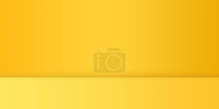 Photo for Abstract luxury gold gradient background. well use luxury studio - Royalty Free Image