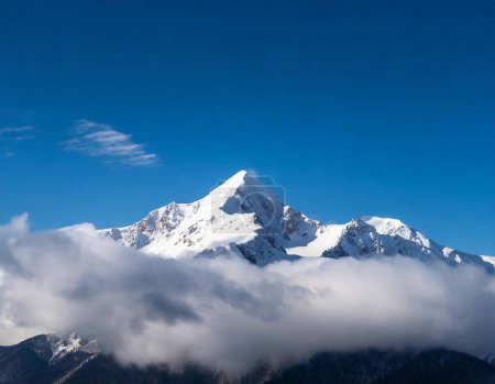 Foto de Pico del macizo del Mont Blanc, Chamonix, Francia - Imagen libre de derechos