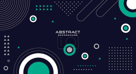 Geometric abstract bakground vector