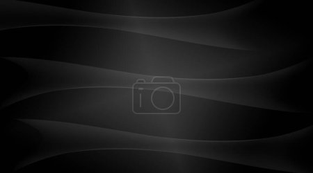 Foto de Negro gradiente fondo abstracto liso - Imagen libre de derechos