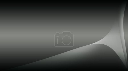 Foto de Negro gradiente fondo abstracto liso - Imagen libre de derechos
