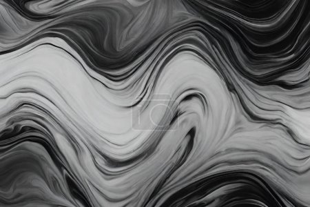 Foto de Gradiente abstracto Mármol difuminado liso Fondo negro Imagen - Imagen libre de derechos