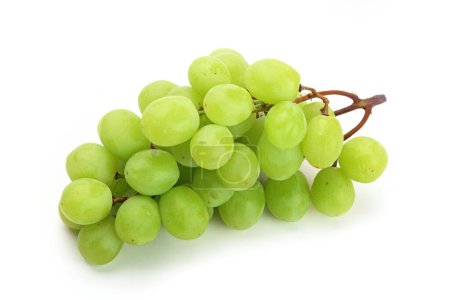 Photo for The close-up of tasty natural and fresh grapes. isolated on white - Royalty Free Image