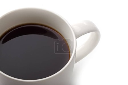 Photo for Cup of coffee isolated on white background - Royalty Free Image