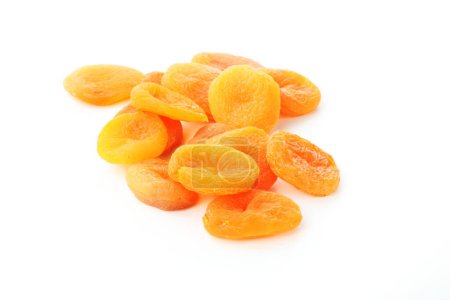Photo for Healthy food. Dried apricots isolated on white - Royalty Free Image