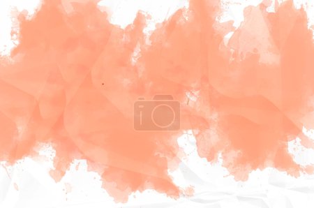 Photo for Elevate your design projects with our exquisite Salmon Watercolor Texture captured on a pristine white backdrop. Perfect for digital creatives and agencies, this high-quality stock photo is sure to add a touch of elegance to your artwork - Royalty Free Image