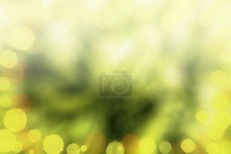 Photo for Explore our stunning horizontal abstract background in lush green and sunny yellow tones, perfect for your creative projects and text overlays. This vibrant, high-resolution texture provides ample space for your content, making it an ideal choice for - Royalty Free Image