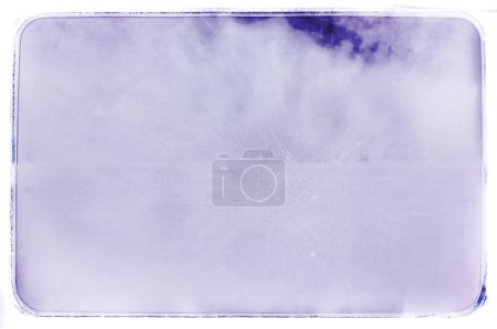 Photo for Explore our captivating abstract photograph featuring a pristine white paper texture adorned with delicate blue residue, evoking nostalgia and creativity. Ideal for stock agencies seeking unique, high-quality backgrounds and textures. Elevate your de - Royalty Free Image