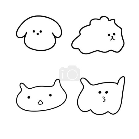 Cute Dog Face Drawing | Creative Projects