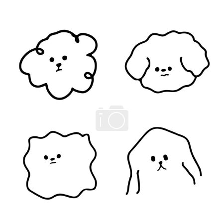 Playful Dog Outline Drawing | Creative Projects
