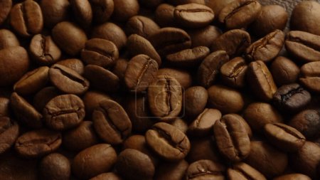Téléchargez les photos : Photo agrandie de nombreux grains de café - en image libre de droit