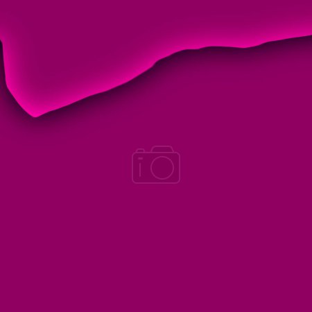Photo for Spherical atoms atom look-alike, gradient, many dots, blur, wavy and blowy purple, dark magenta and maroon drawings - Royalty Free Image