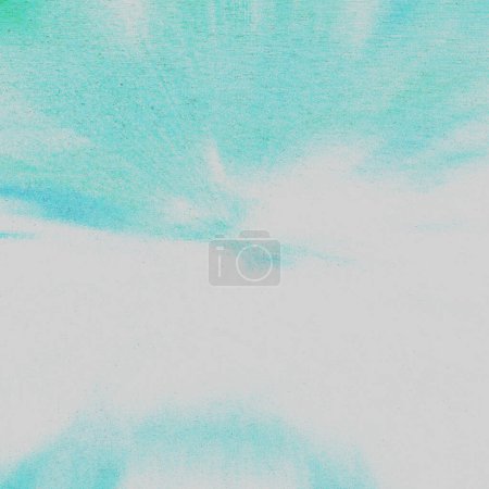 Photo for Spherical atoms atom look-alike, many dots, unclear, shaky, gradient, blowy and oily paint light grey, medium turquoise and dim gray abstract design - Royalty Free Image