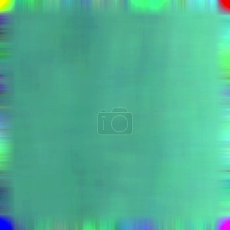 Photo for Squares blocks, gradient, wavy, blowy, foggy, dotted, tiles and noisy multicolor background hovering over beautiful ground - Royalty Free Image