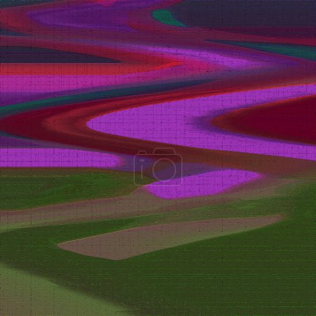 Foto de Círculos atómico, gradiente, tembloroso, brisa y muchos puntos textura colorida - Imagen libre de derechos