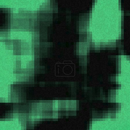 Foto de Bloqueado extruido, ventoso, tembloroso, muchos puntos y azulejos de color verde marino medio y patrones de pizarra gris oscuro - Imagen libre de derechos
