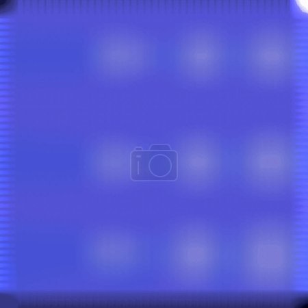 Téléchargez les photos : Cercles atomiques, ondulés, flous, dégradés, pixellisés et aérés motifs bleu royal et bleu ardoise planant sur un sol uni - en image libre de droit