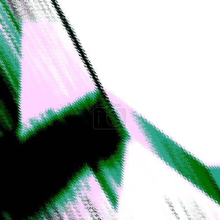 Foto de Círculos gradiente, átomo de aspecto similar, muchos puntos, borroso, ondulado y brisa patrones multicolor - Imagen libre de derechos