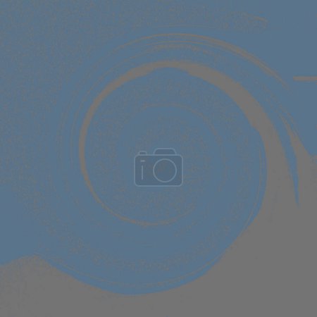Photo for Sharp gradient, blocks, blowy, blur, many dots, shaky and spiral slate gray and dim gray paint hovering over gradient ground - Royalty Free Image