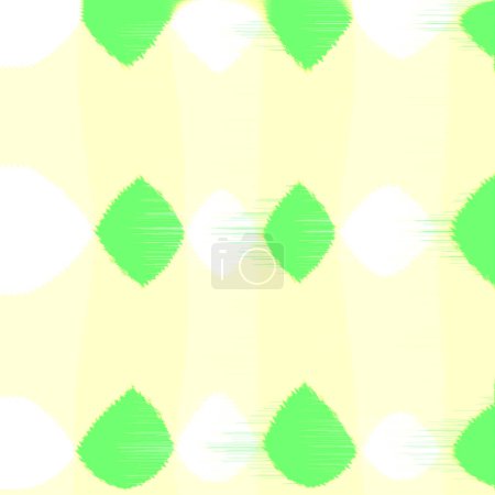 Téléchargez les photos : Cubes blocs, brumeux, pixellisés, ondulés et soufflés jaune clair, fond blanc et vert pâle sur le sol uni - en image libre de droit