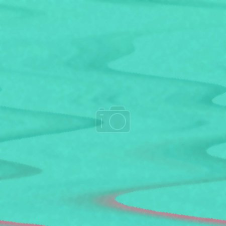 Photo for Sharp blocky, gradient, breezy, many dots, foggy and shaky medium turquoise and turquoise shapes of various sizes hovering over innocent wall - Royalty Free Image