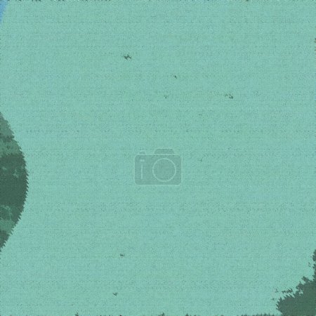 Téléchargez les photos : Carrés bloqués, pixelisés, agités, aérés, dégradés et brumeux cadet bleu, gris ardoise foncé et texture aquamarine moyenne planant sur un beau sol - en image libre de droit