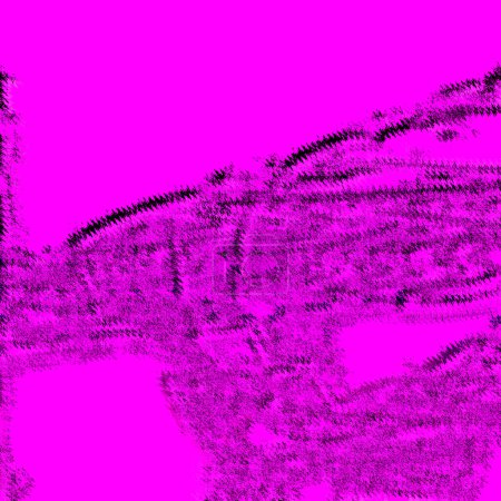 Téléchargez les photos : Fusée chic, brumeuse, dégradée, brumeuse, fuchsia 3d et tremblante, motifs rose foncé et marine sur un beau sol - en image libre de droit