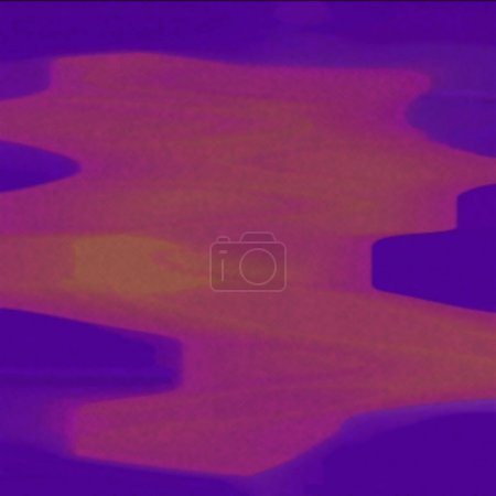 Photo for Extruded blocks, gradient, blowy and dotted brown, medium violet red and indigo patterns - Royalty Free Image