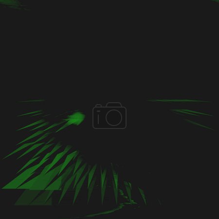 Photo for Beautiful gradient, blur, pixelated, shaky, blowy and blocks black and dark olive green shapes - Royalty Free Image