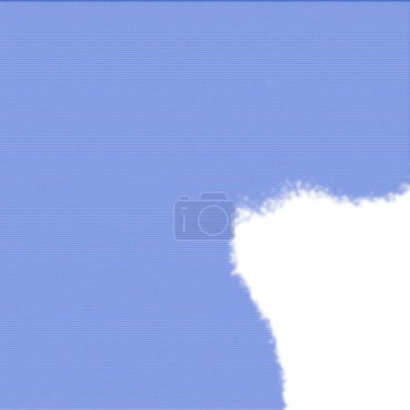 Foto de Nube sobre un fondo azul - Imagen libre de derechos