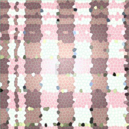 Foto de Fondo geométrico abstracto con patrones de colores - Imagen libre de derechos