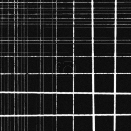 Téléchargez les photos : Vieux grunge monochrome noir et blanc vintage fond altéré texture antique abstraite avec motif rétro - en image libre de droit