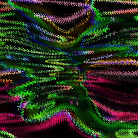 Foto de Abstracto digital fractal fantasía diseño fondo - Imagen libre de derechos