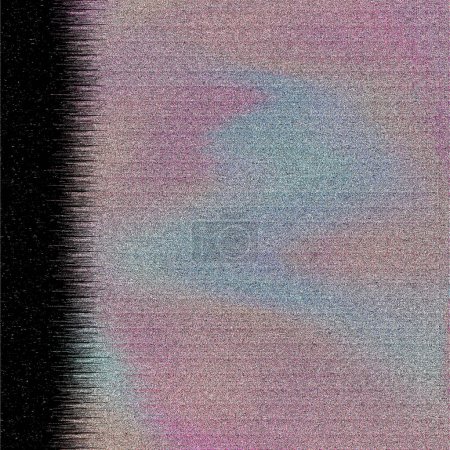 Téléchargez les photos : Glitch fond abstrait. pixel art. bruit de pixel. écran de bruit. écran d'ordinateur pixel. signal sonore. bruit. - en image libre de droit