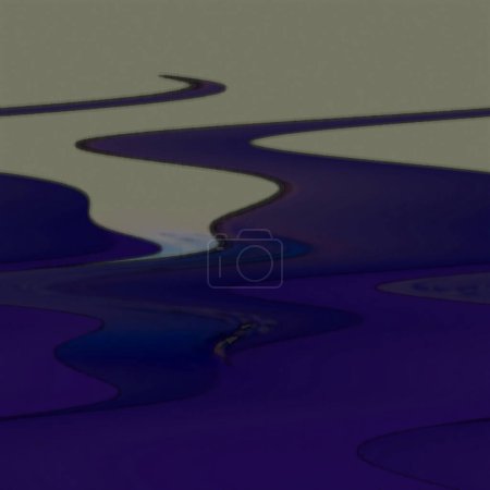 Foto de Hermoso gradiente, brisa, niebla, pixelado y tembloroso dibujos azules de medianoche y gris tenue en el suelo de gradiente - Imagen libre de derechos