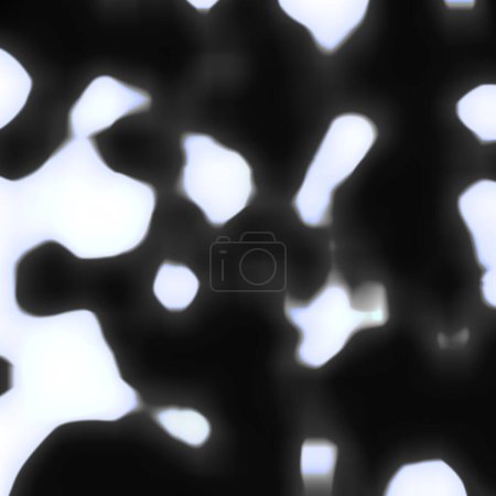 Photo for Beautiful gradient, dotted, blurry, blowy, wavy, full of tiles and full of crystals alice blue, black and light sky blue shapes on  rising floor - Royalty Free Image