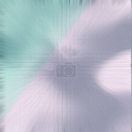 Photo for Balls atom look-alike, blurry, pixelated, gradient and blowy multicolor abstract design - Royalty Free Image