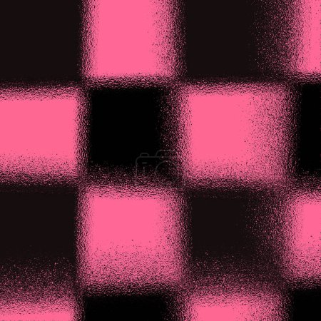 Foto de Círculos átomo de aspecto similar, degradado, poco claro y ventoso negro, rosa caliente y marrón diseño abstracto - Imagen libre de derechos