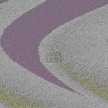 Foto de Dibujos atómicos atómicos, temblorosos, punteados, poco claros, degradados y ventosos de color gris oscuro y marrón rosado en tierra llana - Imagen libre de derechos