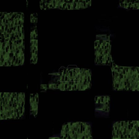 Foto de Bolas átomo de aspecto similar, degradado, borroso, punteado y aceitoso negro, verde oliva oscuro y pizarra oscura dibujos grises en la hermosa pared - Imagen libre de derechos