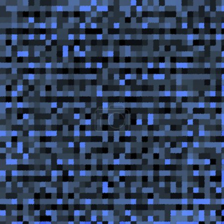 Photo for Classy gradient, unclear, dotted, tiles and noisy steel blue, dark slateblue and dark slate gray abstract design - Royalty Free Image
