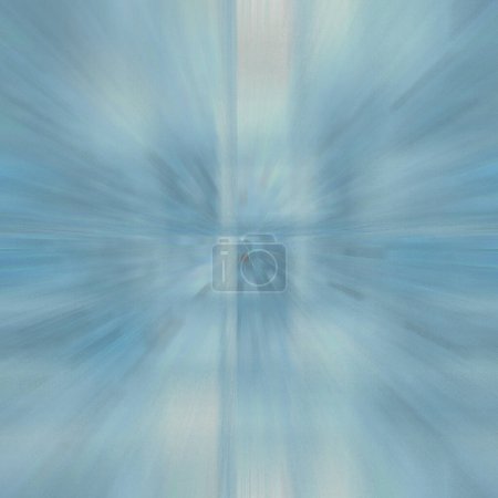 Foto de Círculos átomo de aspecto similar, borroso, ondulado y azulejos cadete azul, verde marino oscuro y gris pizarra claro diseño abstracto - Imagen libre de derechos