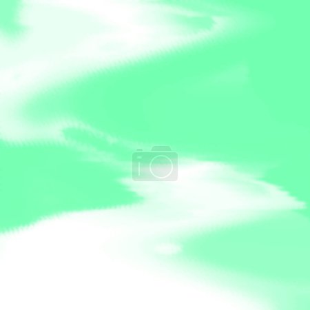 Photo for Beautiful gradient, blurry, dotted, shaky and breezy mint cream, aquamarine and white paint - Royalty Free Image