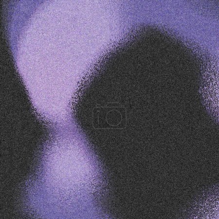 Foto de Círculos patrones atómicos, poco claros, temblorosos, degradados, ventosos y pixelados de colores - Imagen libre de derechos